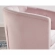 Prospect Swivel Arm Chair in Tufted Pink Fabric