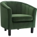 Prospect Arm Chair in Channel Tufted Emerald Velvet (Set of 2)