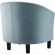 Prospect Arm Chair in Channel Tufted Light Blue Velvet (Set of 2)