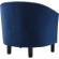 Prospect Arm Chair in Channel Tufted Navy Blue Velvet (Set of 2)
