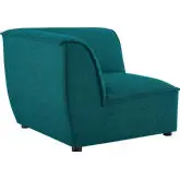 Comprise Corner Chair Modular Sectional Unit in Teal