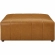Bartlett 6 Piece Sectional Sofa in Channel Tufted Tan Vegan Leather