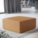 Mingle Ottoman in Tan Vegan Leather