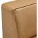 Mingle Corner Chair Sectional Sofa Unit in Tan Vegan Leather