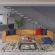 Mingle 3 Piece Sectional Sofa in Tan Vegan Leather