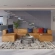 Mingle 4 Piece Sofa and 2 Ottomans Set in Tan Vegan Leather