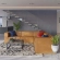Mingle 5 Piece Sectional Sofa in Tan Vegan Leather