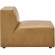 Mingle 5 Piece Sectional Sofa in Tan Vegan Leather