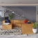 Mingle 7 Piece Sectional Sofa Set in Tan Vegan Leather