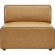 Mingle 7 Piece Sectional Sofa in Tan Vegan Leather