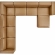 Mingle 8 Piece Sectional Sofa Set in Tan Vegan Leather