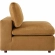 Commix Down Filled Overstuffed 5 Piece Sectional Sofa in Cognac Velvet