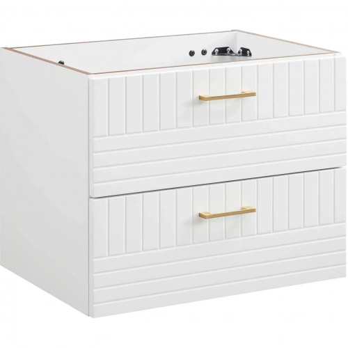 Daybreak 24" Wall Mount Bathroom Vanity in White Finish (Sink Not Included)