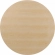 Lippa 60" Dining Table in Natural Wood Finish & White Metal