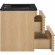 Render 24" Bathroom Vanity in Oak Finish & Black Ceramic