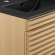 Render 24" Bathroom Vanity in Oak Finish & Black Ceramic