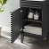 Render 18" Bathroom Vanity in Charcoal Gray Finish & White Ceramic