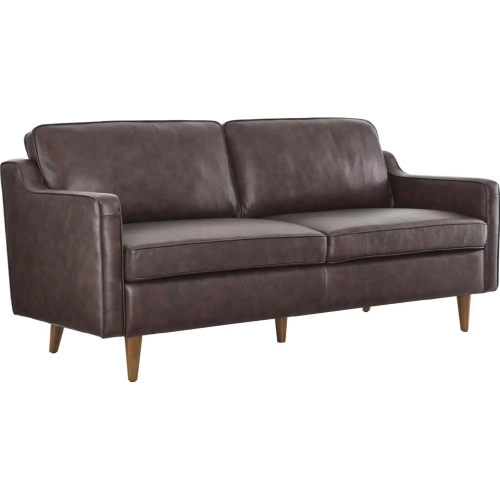 Impart Sofa in Brown Top Grain Leather