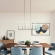 Skylark 6 Light Chandelier in Polished Nickel Iron & Clear Glass