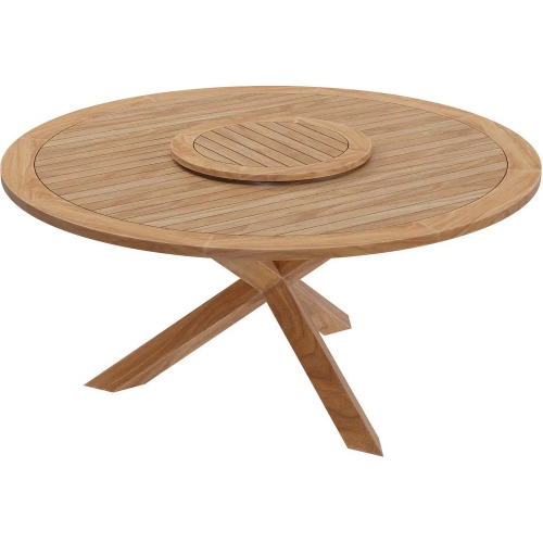 Wellspring 63" Outdoor Dining Table in Teak Wood