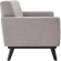 Engage Loveseat in Tufted Light Gray Herringbone Fabric