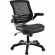 Edge Office Chair in Black Leatherette