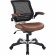 Edge Office Chair in Tan Leatherette