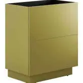 Quantum 30" Bathroom Vanity Cabinet (Sink Not Included) in Gold Finish