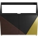 Alchemist 36" Bathroom Vanity Cabinet (Sink Not Included) in Black, Gold & Oak
