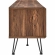 Nomad 59" TV Stand in Walnut Finish & Black Metal Mesh