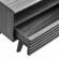 Render 60" TV Stand in Charcoal Gray Finish