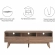 Render 60" TV Stand in Charcoal Walnut Finish