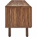 Kurtis 59" TV Stand in Walnut Finish & Black Metal Mesh