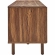 Kurtis 67" TV & Record Stand in Walnut Finish & Black Metal Mesh