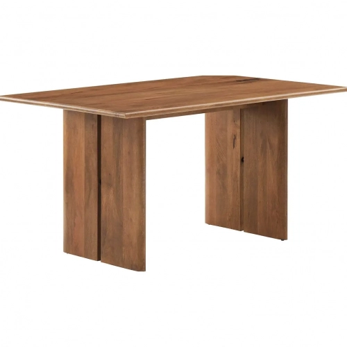 Amistad 60" Dining Table in Walnut Finish Wood