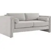 Visible Sofa in Light Gray Fabric