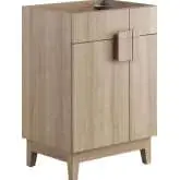 Miles 24" Bathroom Vanity Cabinet in Oak Finish (Sink Not Included)