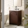 Appia 24" Bathroom Vanity Cabinet Only (Sink Not Included) in Walnut Finish Wood