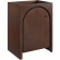 Appia 24" Bathroom Vanity Cabinet Only (Sink Not Included) in Walnut Finish Wood
