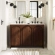 Appia 48" Bathroom Vanity Cabinet (Sink Not Included) in Walnut Finish Wood
