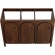 Appia 48" Bathroom Vanity Cabinet (Sink Not Included) in Walnut Finish Wood