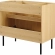 Chaucer 36" Bathroom Vanity Cabinet (Sink Basin Not Included) in Oak Wood Grain & Rattan