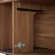 Render Cat Cabinet in Walnut Finish Wood