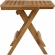 Vienna 3 Piece Outdoor Folding Lounge Chairs & Side Table in Natural Rope & Teak