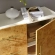 Abel 59" TV Stand Sideboard Buffet in White & Burl Wood