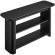 Calix 57" Console Table in Black Finish Wood