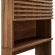 Render Over the Toilet Bathroom Storage Cabinet in Walnut Brown Finish