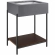 Etch 24" Bathroom Vanity with Sink in Concrete, Iron, Wood, & White Ceramic