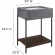 Etch 24" Bathroom Vanity with Sink in Concrete, Iron, Wood, & White Ceramic