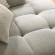 Liana Modular Sectional Sofa with Right Facing Chaise in Linen White Fabric